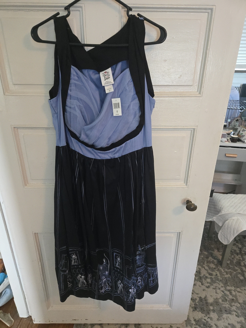 NWT Disney Haunted Mansion Ballroom Dress Her Universe 1XL - Picture 3 of 8